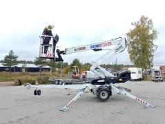 Påfyllning bland batteridrivna skyliftarna.